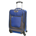 Skyway  - Epic 20" 4 Wheel Expandable Spinner Carry-On - Surf Blue/ Black